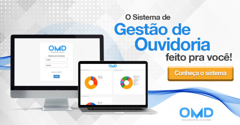 gestão de reclamações sistema de ouvidoria OMD