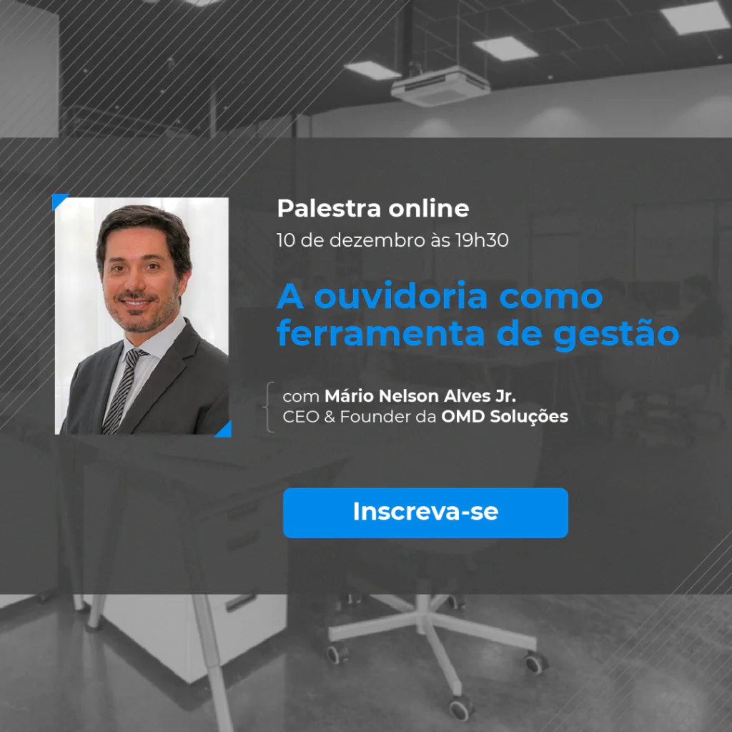 Banner palestra com especialista
