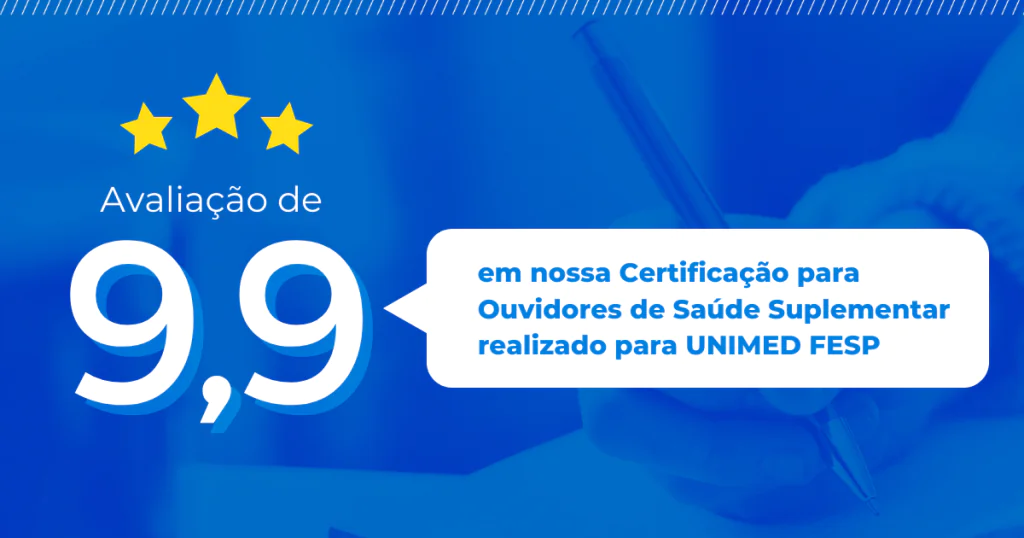 avaliação da certificação para ouvidores de saúde suplementar