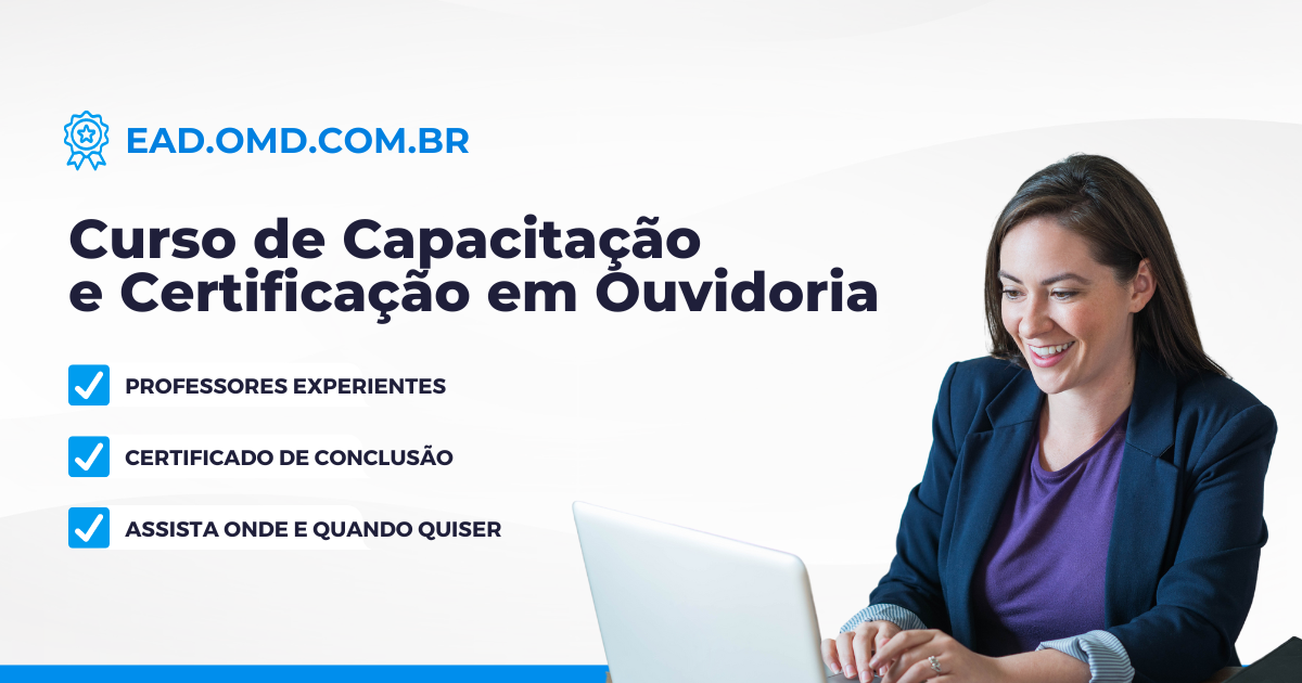 curso de capacitação e certificação em ouvidoria